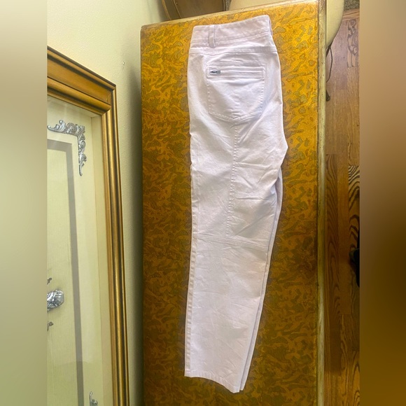 DKNY pale pink straight leg jeans size 14 - Picture 1 of 8